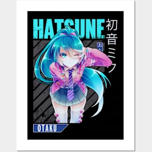 hatsune miku new 5 Posters and Art